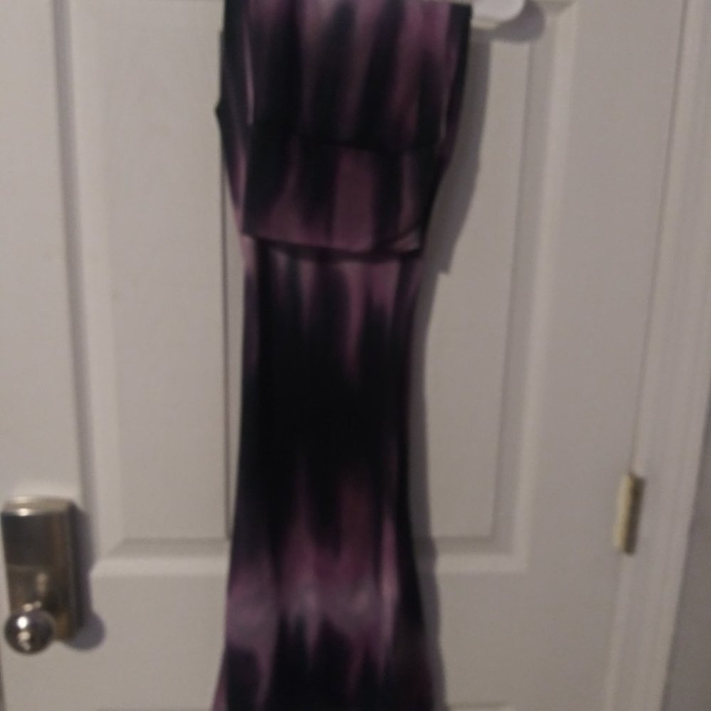 Large Haoohu Tie dye workout pants.